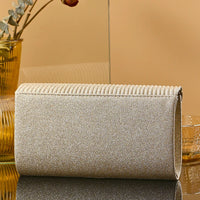 Fashion Elegant Clutch Bag Chain Dinner Bag Bride Bridesmaid Lady Handbag
