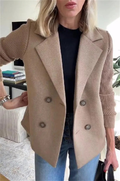 Solid Casual Loose Jacket Coats For Women Vintage Women's Jackets Overcoat Autumn Female Coat Outer wears Tops - Natalia Home Fashion