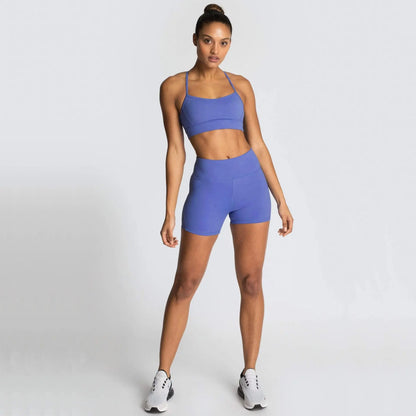 Seamless Yoga Two-piece Set Running Bra Shorts Sports Underwear Beauty Back Fitness Gym 2-piece Short Suit