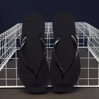 Solid Color Non-slip Leisure Couple Slippers Women Summer Beach Slippers Outdoor Women Flip Flops Breathable Beach Sandals Women - Natalia Home Fashion