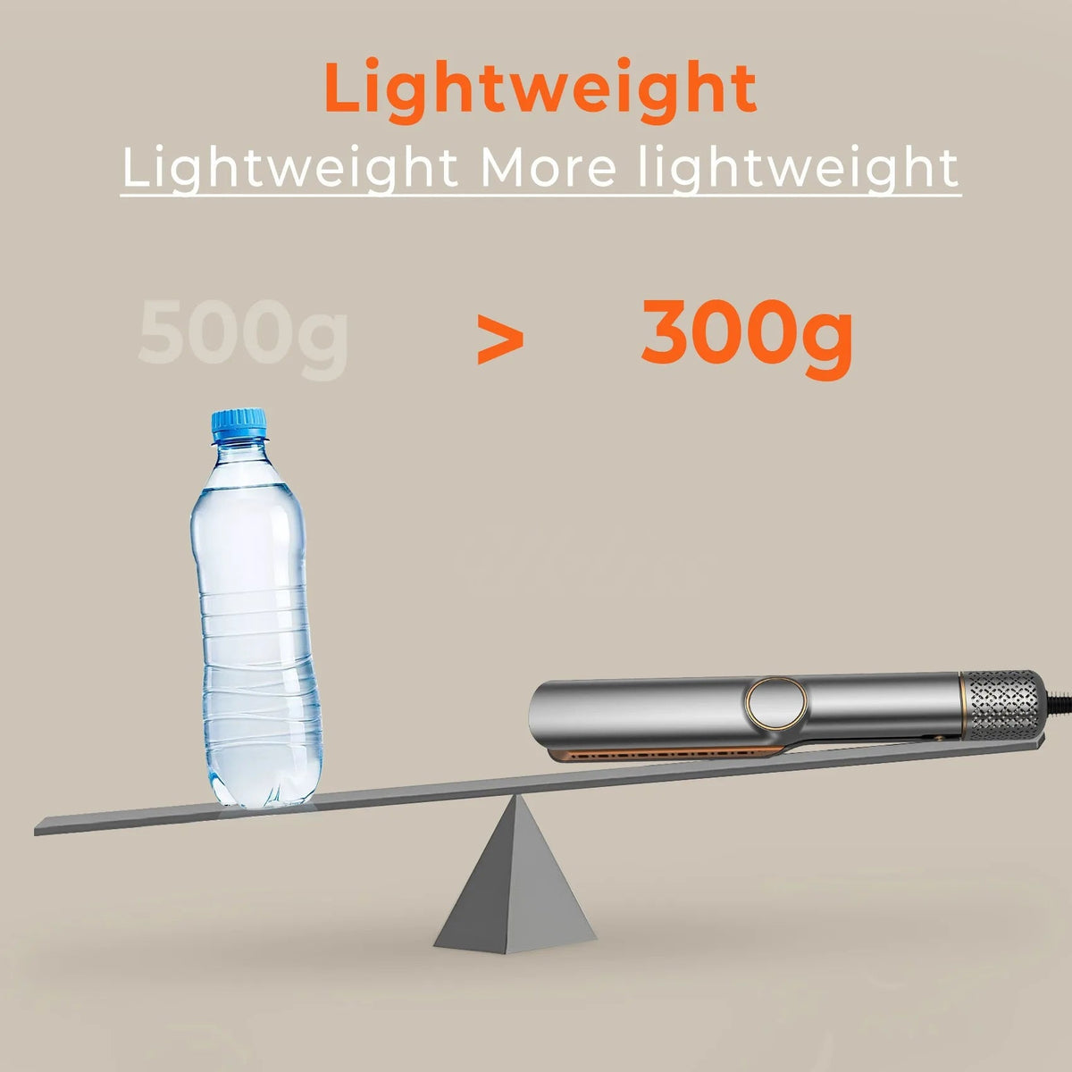 2-in-1 High Speed Ceramic Hot Airflow Hair Straightener Blow Dryer LED Display Electric Wet-to-Dry Natalia Home Fashion    Natalia Home Fashion