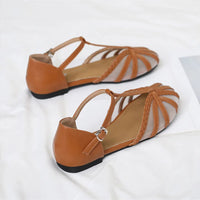 Designer Roman Flats Sandals Women Summer New Gladiator Low Heel Women Sandals