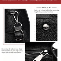Bags for Women Trend Large-capacity Tote Bag, High Quality PU Leather Women's Retro Fashion Letter Handbag, Shoulder Bag