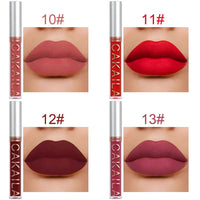 10pcs/set Nude Lip Gloss Matte Velvet Lipstick Waterproof Long-lasting  Liquid Lipstick Women Moist Lip Tint