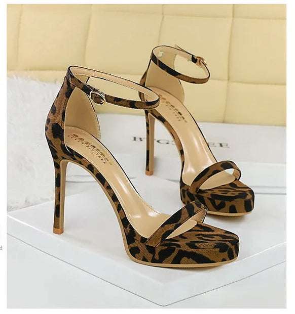 Super High Heels Nightclub Women's Shoes Open-toed Women's Sandals