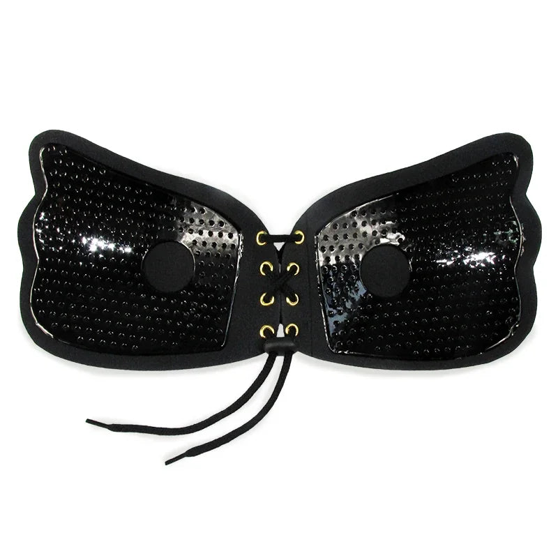 Seamless Self Adhesive Fly Bra Strapless Push Up Bra Wireless Stick On Sexy Lingerie Invisible Silicone Sexy bra For Women Girl