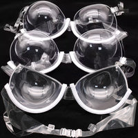 Sexy Transparent Push Up Bra Reusable TPU Ultra-thin Clear Straps Invisible Underwear Backless Bralette Top Lingerie