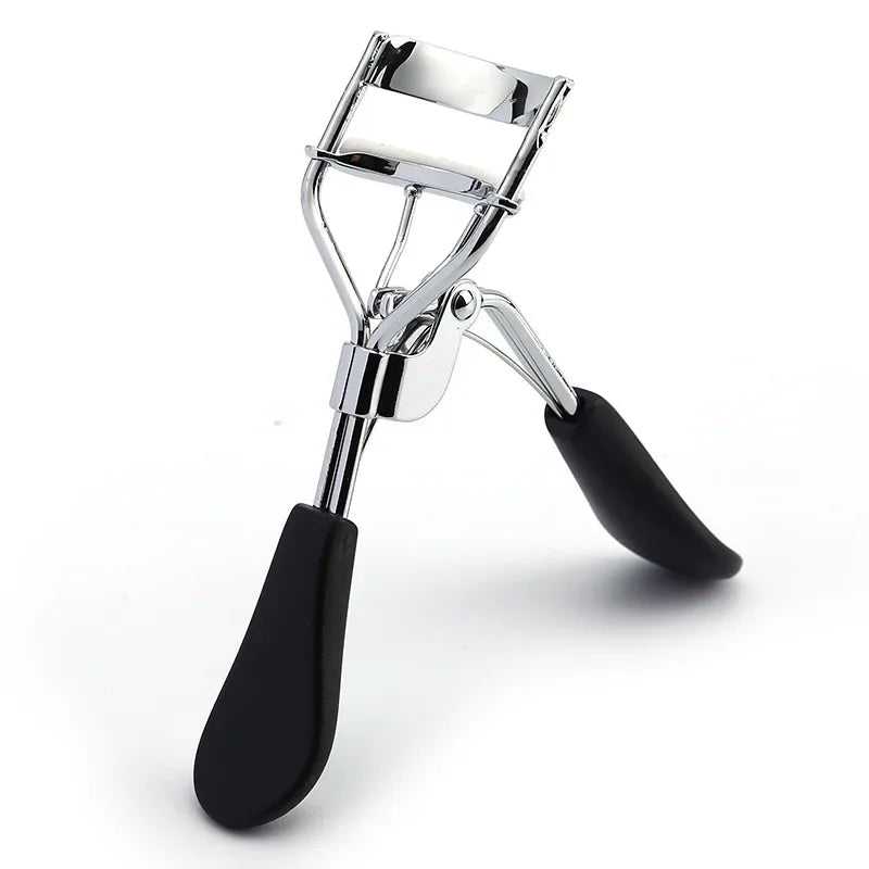 Eyelash Curler Wide-angle Partial Curling Lash Curlers Rubber Lashes Pad Beginners Fake False Eyelashes Aid Styling Makeup Tools
