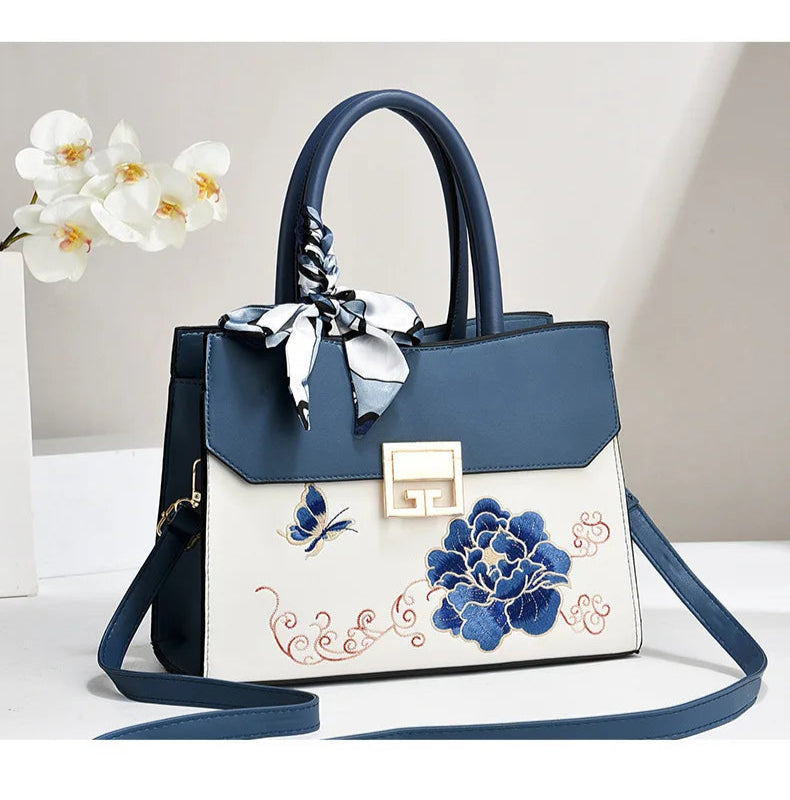 Embroidered Women's Bag Fashion Crossbody bags High Style Versatile Large Capacity Shoulder Handbag Designer Bag