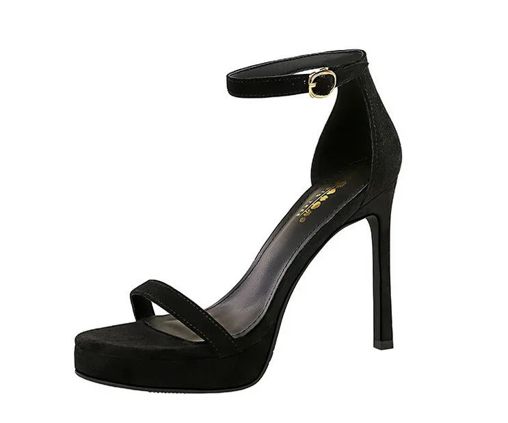 Super High Heels Nightclub Women's Shoes Open-toed Women's Sandals