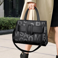 Bags for Women Trend Large-capacity Tote Bag, High Quality PU Leather Women's Retro Fashion Letter Handbag, Shoulder Bag