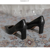 Fashion Patent Leather Women's Pumps Square Toe Stripper Elegant Party Vintage Spring Ladies Shoes