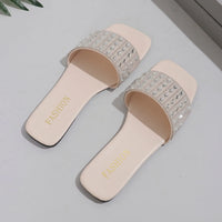Fashion Casual Versatile Flat Slippers Beach Low Heel Trendy Women Sandals Fashion Women Shoes Slides Women