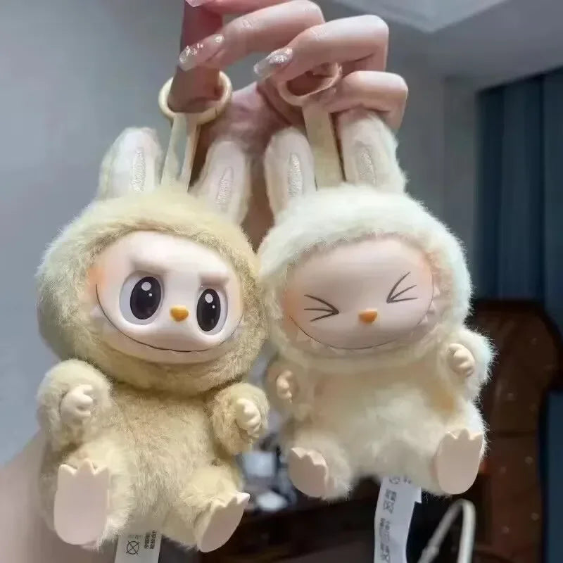 Labubu Spot Pop Mart Gift Rabb Vinyl Doll Keychain Blind Box Toys for Kids Birthday for Girlfriend Valentine Gift