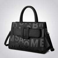 Bags for Women Trend Large-capacity Tote Bag, High Quality PU Leather Women's Retro Fashion Letter Handbag, Shoulder Bag