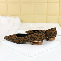 Retro Pointed Toe Suede Low Heel Shoes Shallow Mouth Hollow Heel Pedicure Shoe Daily Versatile Temperament Women's Shoes