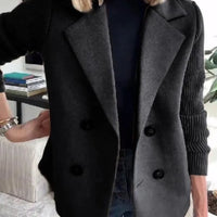 Solid Casual Loose Jacket Coats For Women Vintage Women's Jackets Overcoat Autumn Female Coat Outer wears Tops - Natalia Home Fashion
