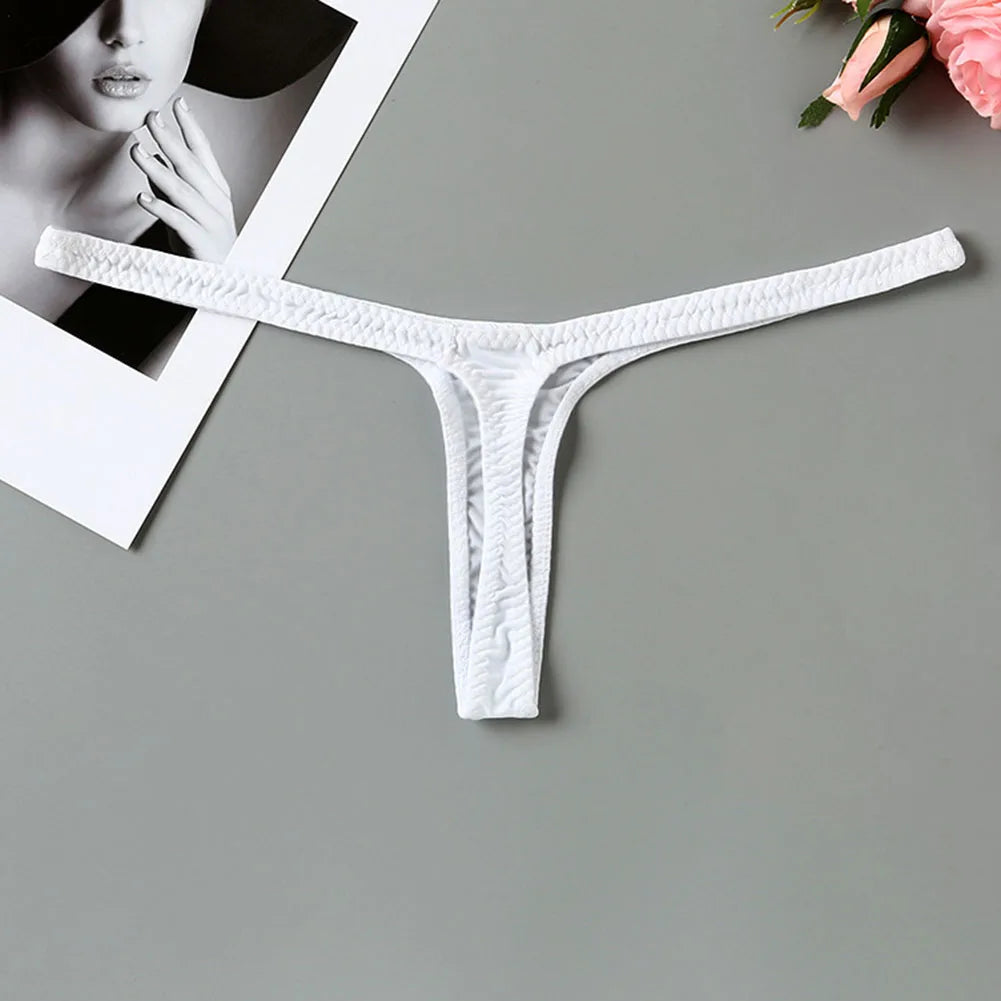 Women T Back Thin Sexy Sports Low Waist Sexy Underwear Woman Thin Soft Straps Simple Breathable Erotic Lingerie Low Waist Thongs