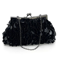 Silver Sequin Clutch for Women Evening Bag Prom Shiny Small Purse Fashion Handbag Banquet Bag Shoulder Bag Cocktail Party Clutch Natalia Home Fashion    Natalia Home Fashion
