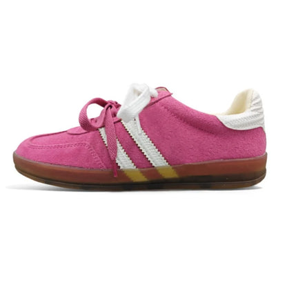 Women Tennis Sneakers Flats Ladies Fashion Lace-up Vulcanized Shoes Spring Autumn Woman Outdoor Trainers Footwear