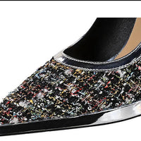 French Style Pointed Sexy High Heels for Women Thin Heels and Shallow Mouth Single Shoes