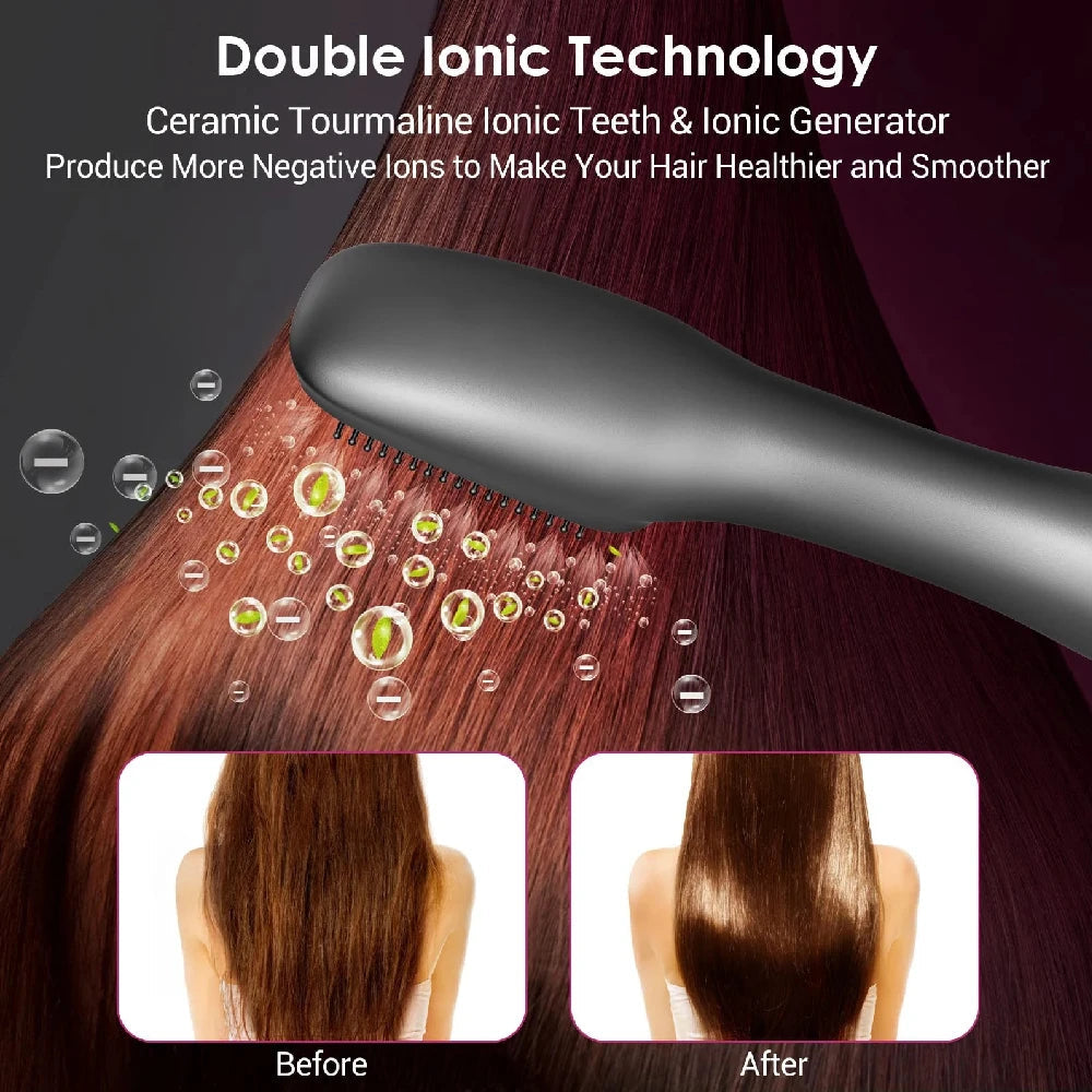 3 in 1 Hair Dryer Brush Professional 1200W Powerful Ceramic Tourmaline 3 Heat Settings One Step Hair Dryer and Styler Natalia Home Fashion    Natalia Home Fashion