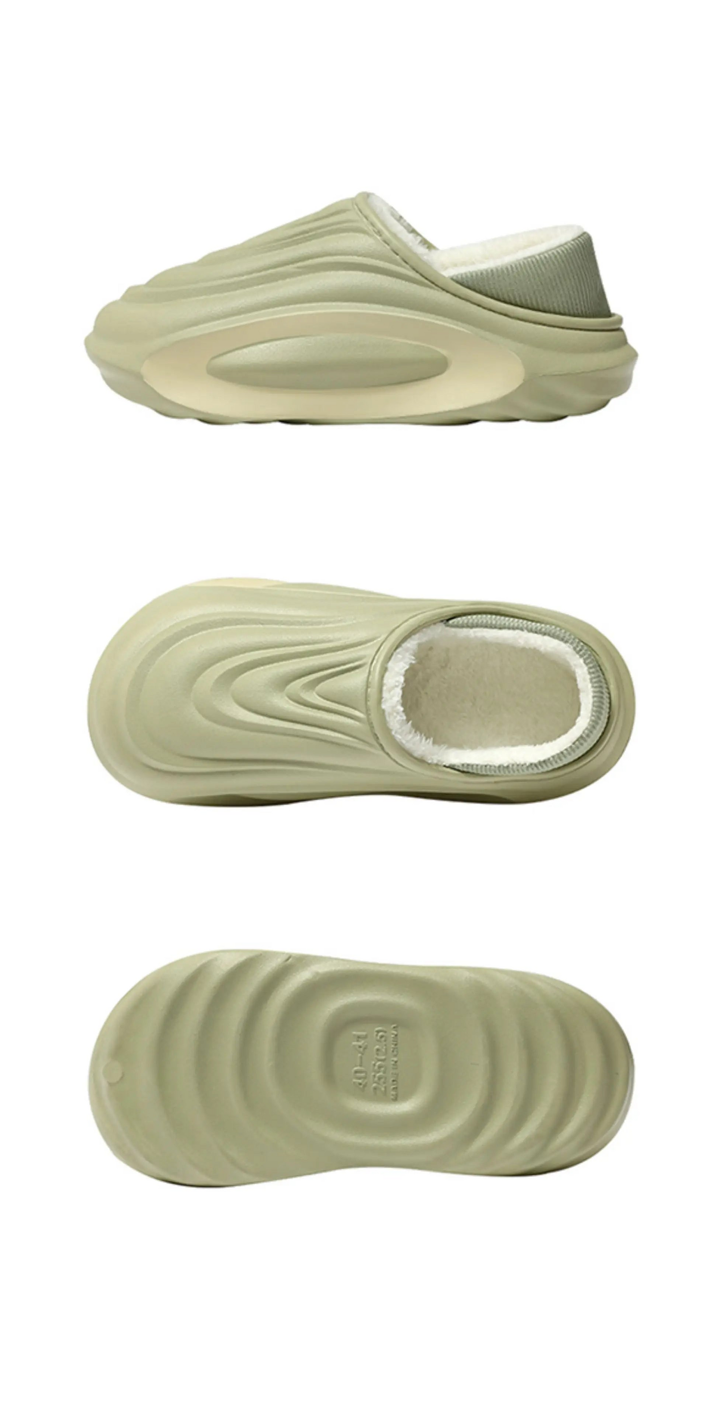 Shoes Ladies' Slippers Winter Footwear Platform Massage Flat Slides Cover Heel Shoes Winter Woman Slipper Platform Slides - Natalia Home Fashion