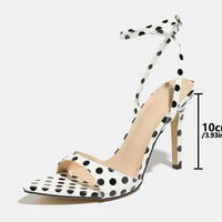 Women's High Heels Shoes Trendy Fashion Elegant High Quality Formal Office Work Dress Shoes Pumps Heeled Sandals for Women