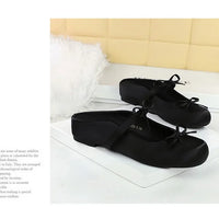 Ladies Slippers Bowknot Silks Satins Women Shoes Round Head Women Sandals Summer Shoes Women Slippers