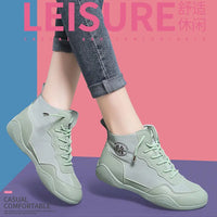 Spring Summer High-top Canvas Shoes Thin Breathable All-match Korean Shoes Trend Women Sneakers
