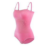 Strapless Short Bodysuit for Women Tummy Control Shapewear Seamless Sculpt Body Shaper with Removable Straps Natalia Home Fashion    Natalia Home Fashion
