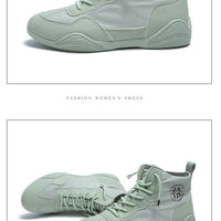 Spring Summer High-top Canvas Shoes Thin Breathable All-match Korean Shoes Trend Women Sneakers