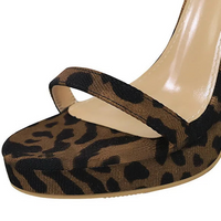 Super High Heels Nightclub Women's Shoes Open-toed Women's Sandals