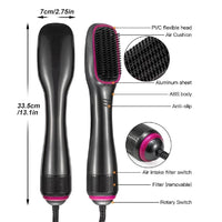 3 in 1 Hair Dryer Brush Professional 1200W Powerful Ceramic Tourmaline 3 Heat Settings One Step Hair Dryer and Styler Natalia Home Fashion    Natalia Home Fashion
