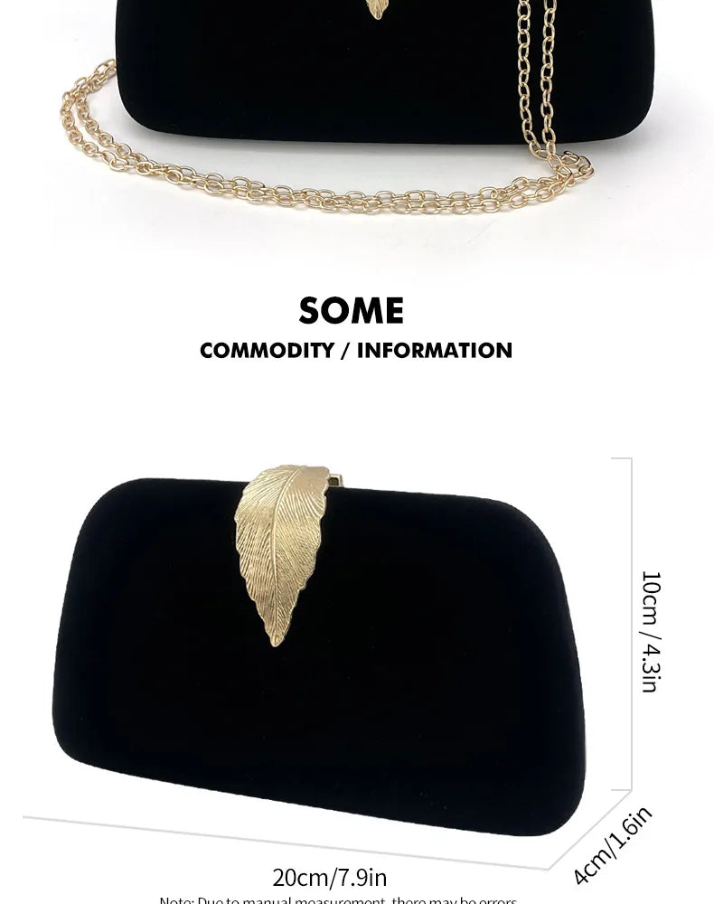 Elegant Evening Bags For Women Luxury Black Clutch Fashionable Envelope Clutch Bag, Party Wedding Handbag For Women Dinner Bag