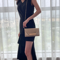 Fashion Elegant Clutch Bag Chain Dinner Bag Bride Bridesmaid Lady Handbag