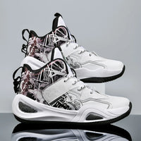 Professional Basketball Shoes Women Anti Slip Cushioning Wear Resistant Breathable Sneakers Outdoor Training Teen Athletic Shoes
