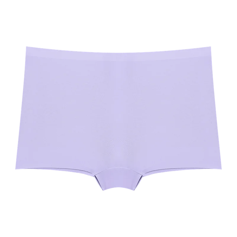Women's Seamless Panties Sports Boxers Underwear Female Solid Color Comfortable Briefs Cozy Lingerie Intimate Underpants