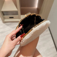 Elegant Pearl Dinner Bag with Dress Evening Bag Formal Party Bag Prom Bag Clutch Bag Chain Bag