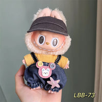 Labubu Plush Doll Clothing Clothing Accessories 15-17cm  Doll Clothing Different Styles Clothing