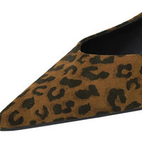 Retro Pointed Toe Suede Low Heel Shoes Shallow Mouth Hollow Heel Pedicure Shoe Daily Versatile Temperament Women's Shoes