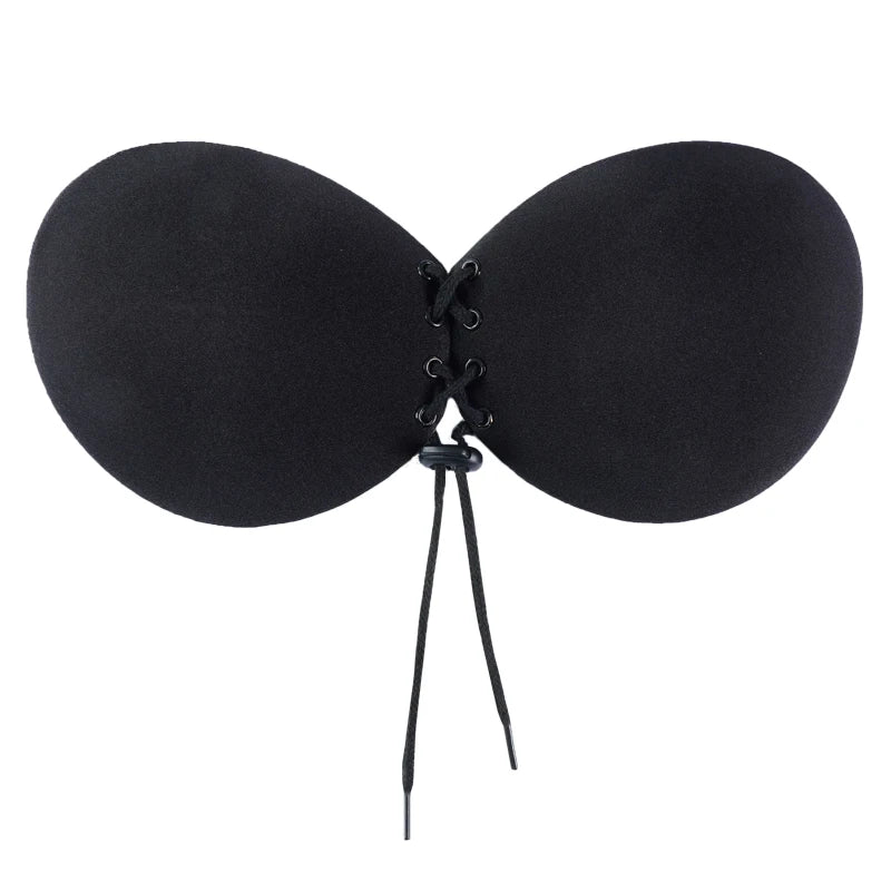 Seamless Self Adhesive Fly Bra Strapless Push Up Bra Wireless Stick On Sexy Lingerie Invisible Silicone Sexy bra For Women Girl