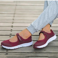 Fashion Women's Sneaker Comfortable Ladies Shoes Mesh Fabric Sneaker Women Platform Tennis Casual Sneaker Woman