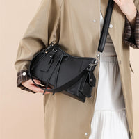 Soft Genuine Leather Crossbody Bag Women Fashion Shoulder Bag Large Capacity Handbag and Purse Ladies Cow hide Messenger Bag