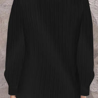 Simple Button V-neck Pullover Women's Solid Long Sleeve Casual T-shirts Elegant Lady Blouses