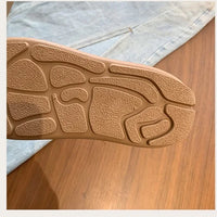 Fashion Trend Women's Casual Shoes College Style Wide Toe Soft Comfortable Flat Shoes Outdoor Casual Sports Shoes