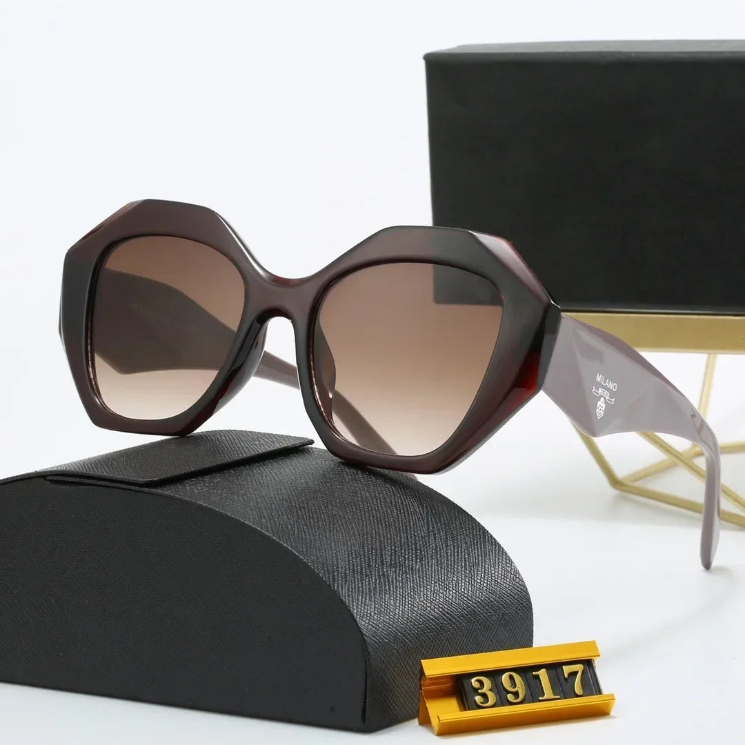 3D sunglasses for women, high-end anti-ultraviolet and small fashion goggles