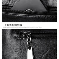 Fashionable Pure Color Basket Handbag Women's Commuter Bag Soft PU Leather Vintage Style Single Shoulder Bag with Internal Zipper