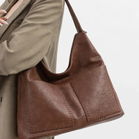 Luxury Designer Women's Leather Crossbody Bag Elegant Shoulder Handbag for Ladies Classic Stylish Tote Messenger Purse