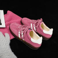Women Tennis Sneakers Flats Ladies Fashion Lace-up Vulcanized Shoes Spring Autumn Woman Outdoor Trainers Footwear